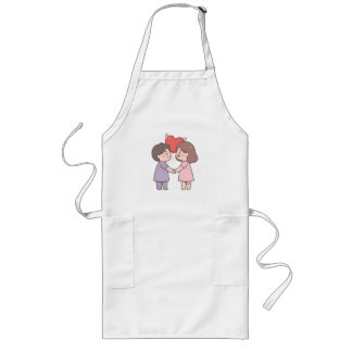 Tablier Long jolies filles
