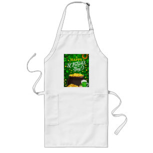 Tablier Long Jour de la St Patrick Apron