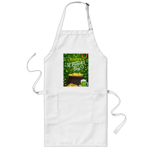 Tablier Long Jour de la St Patrick Apron (Devant)