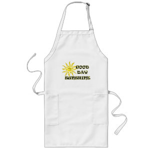 Tablier Long Jour de soleil dimanche Apron