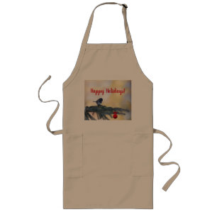 Tablier Long "Joyeuses fêtes !" La cuisson !