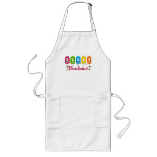 Tablier Long Joyeux Beachmas Noël en juillet