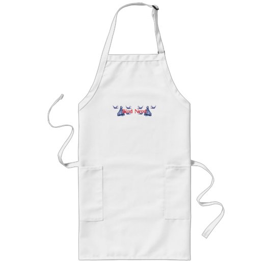 Tablier Long Jumelles pour femme Nerd (Devant)