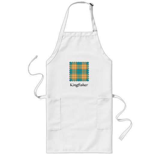 Tablier Long Kingfisher Tartan Apron (Devant)