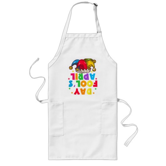 Tablier Long Kit de Farces Drôles de Poisson d'Avril 1er Avril  (Devant)