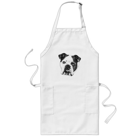 Tablier Long Kitchen Carol Bulldog Apron (Devant)