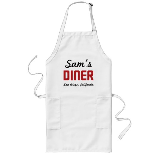 Tablier Long La saga des Lyons ~ Le dîner de Sam (Devant)