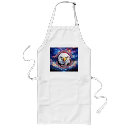 Tablier Long La Terre De La Liberté Maison Brown Eagle Feux D'A (Devant)