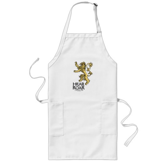 Tablier Long Lannister Sigil - Entendez-Moi Roar (Devant)