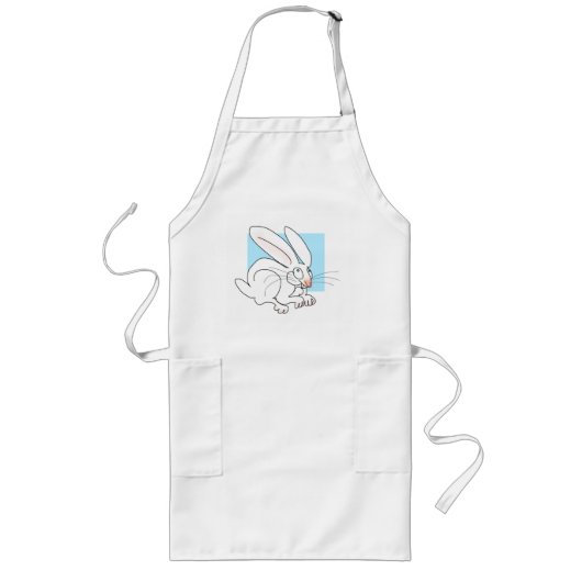 Tablier Long Lapin farfelu (Devant)