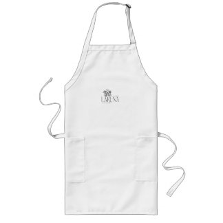 Tablier Long LARENA Artflow – Emblème de logo floral