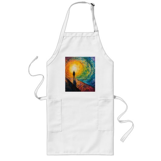 Tablier Long Le bord de la dimension (Devant)