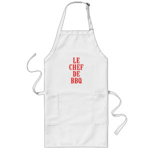 Tablier Long Le Chef De BBQ
