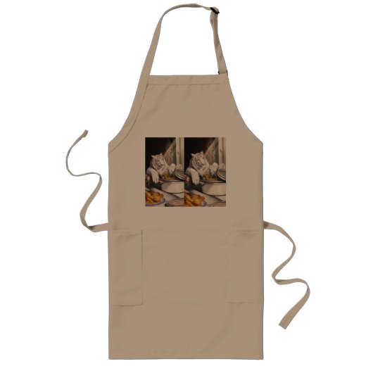 Tablier Long Le Chef Tigre Gentil (Devant)