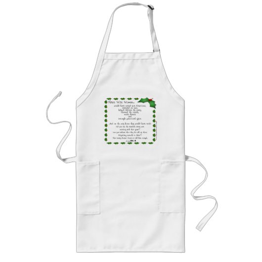 Tablier Long Le tablier de trois chefs sages de femmes (Devant)