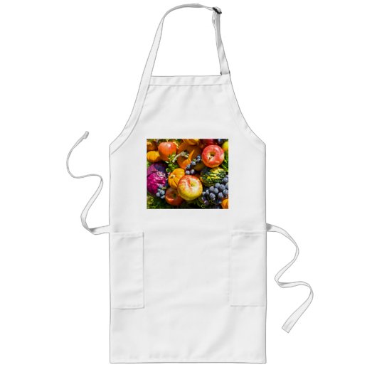 Tablier Long Les fruits et légumes de l'abondance (Devant)