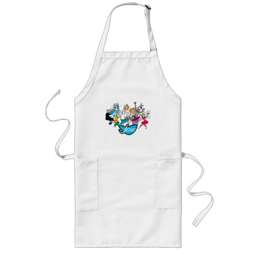 Tablier Long Les Jetsons | Family Dance Party Long Apron (Devant)