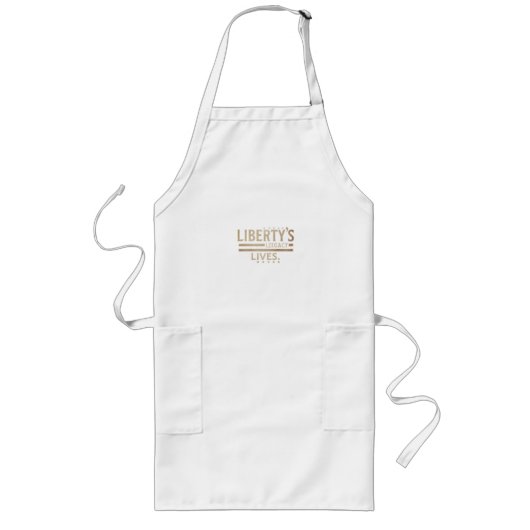 Tablier Long L'héritage de la liberté vit. Tablier (Devant)