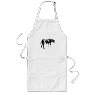 Tablier Long Lignes de cuisine, Garde calme