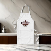 Tablier Long Logo du tablier de fumée de moustache