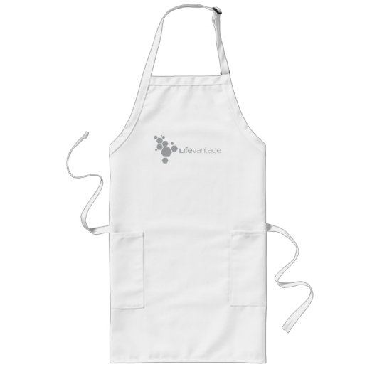 Tablier Long Logo-gris d'entreprise de LifeVantage (Devant)
