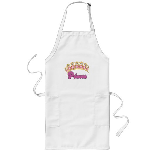 Tablier Long logo Princesse Tiara (Devant)