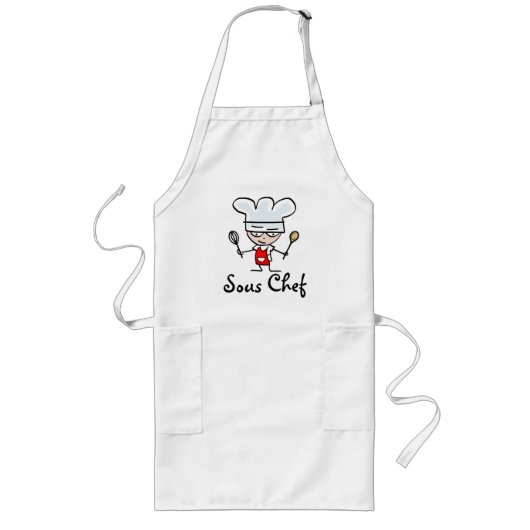 Tablier Long Long tablier pour le chef sous (Devant)