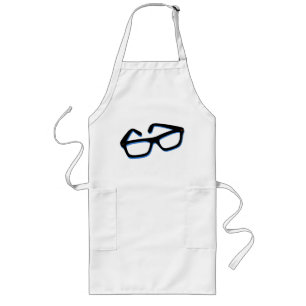 Tablier Long Lunettes de nerd cool