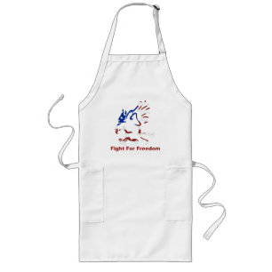 Tablier Long Lutter pour la liberté Aagle Apron