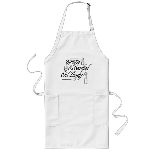 Tablier Long Madame folle Apron d'huile essentielle (Devant)