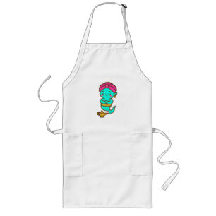 Tablier Long Magique Kawaii Djinn - Neon Spirit