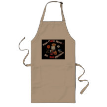 Man Cave Ici Brown Adulte Adulte Apron