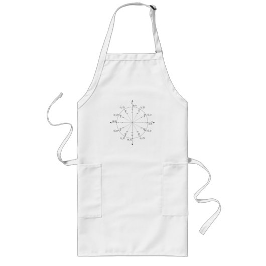 Tablier Long Math Apron (Devant)