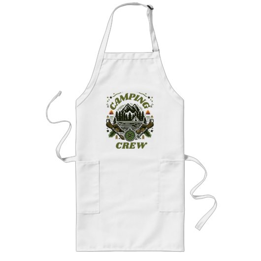 Tablier Long Même mon café est plus fort que l'armée (Devant)