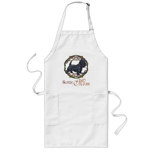 Tablier Long Mère Terrier Celtique Écossais (Devant)