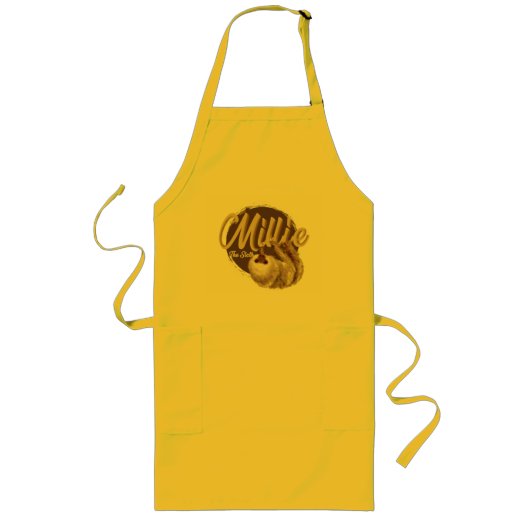 Tablier Long Millie le Sloth Apron (Devant)