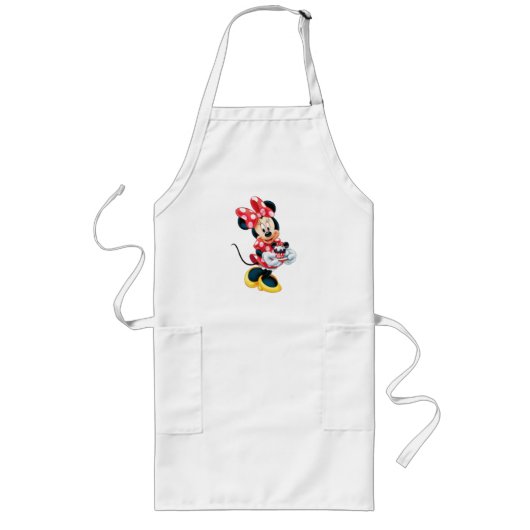 Tablier Long Minnie Long Apron (Devant)