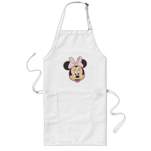 Tablier Long Minnie Long Apron (Devant)