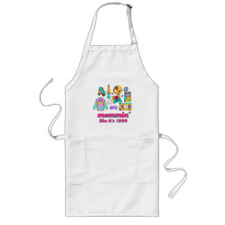 Tablier Long Mommin' Like It's 1999 - Drôle cadeau Y2K Mom