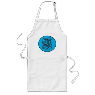Tablier Long Mon Grill Barbecue Humour Jardin Barbecue BBQ