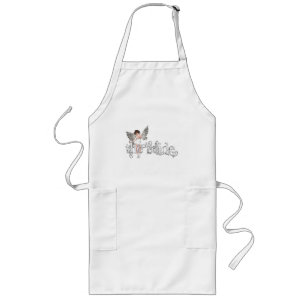 Tablier Long Original féerique de robe blanche - la jeune