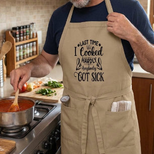 Tablier Long Papa de cuisine drôle
