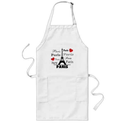 Tablier Long Paris (Devant)