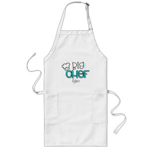 Tablier Long Personalized Fun Big Chef