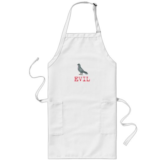 Tablier Long Pigeon mauvais (Devant)