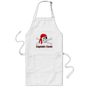 Tablier Long Pirate Capitaine Cook Apron