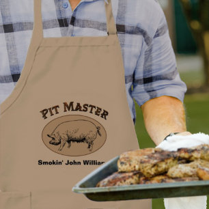 Tablier Long Pit Master Whole Hog BBQ