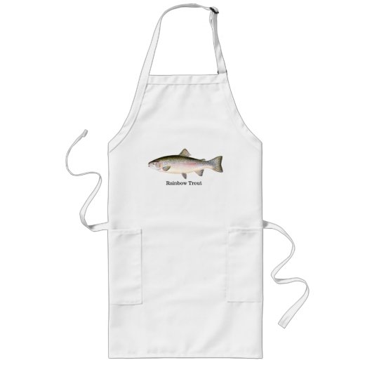 Tablier Long Poissons de truite arc-en-ciel (Devant)