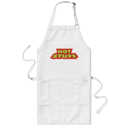 Tablier Long Poivrons chauds Hot Stups Apron (Devant)