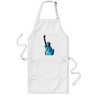 Tablier Long Pop Art Lady Liberty